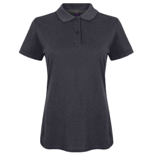 Henbury Women's micro-fine piqué polo shirt HB102 Women's micro-fine piqué polo shirt Thumbnail