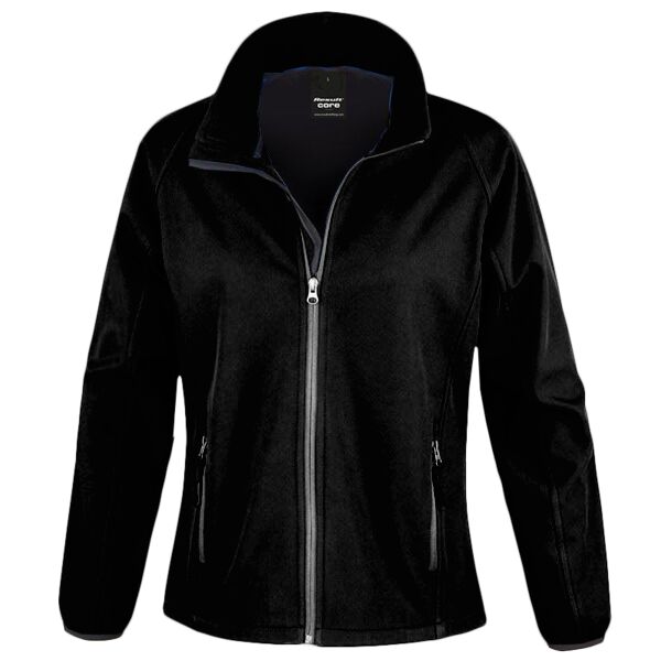 Result Core Women's Core printable softshell jacket R231F Women's Core printable softshell jacket Thumbnail