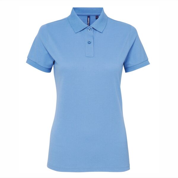 Asquith & Fox Women’s polycotton blend polo AQ025 Women’s polycotton blend polo Thumbnail