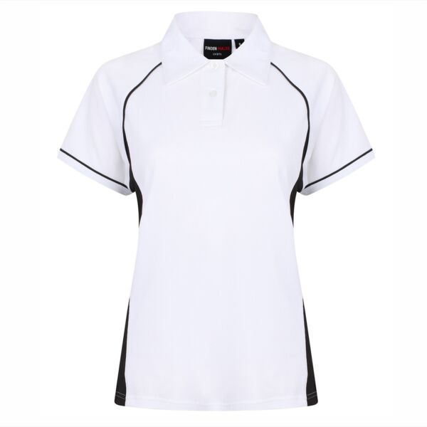 Finden & Hales Women's piped performance polo LV371 Women's piped performance polo Thumbnail