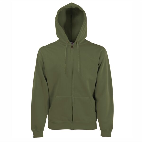 Fruit of the Loom Premium 70/30 hooded sweatshirt jacket SS822 Premium 70/30 hooded sweatshirt jacket Thumbnail