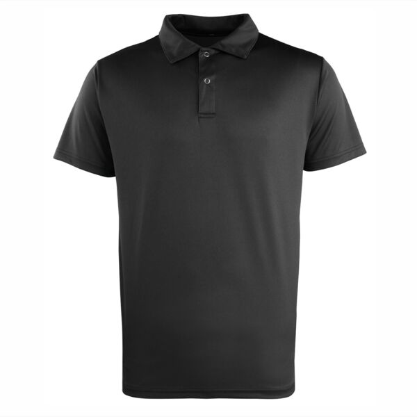 Coolchecker® studded polo Thumbnail